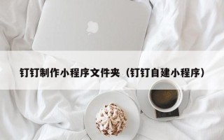 凤城钉钉制作小程序文件夹（钉钉自建小程序）